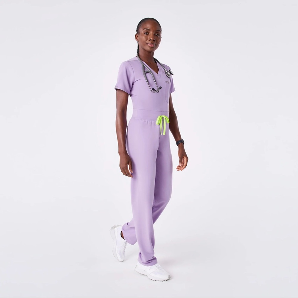 NWT Figs Lavender Haze Set